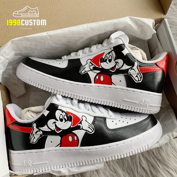 Authentic Nike Air Force 1 Custom Free Shipping - Picture 1 of 3